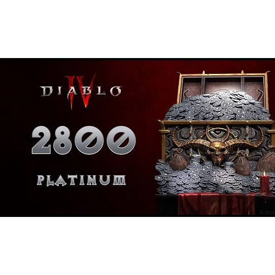 Diablo IV - 2800 szt. Platyny (Xbox One/Series X) klíč MS Store Diablo IV - 2800 szt. Platyny (Xbox One/Series X) klíč MS Store