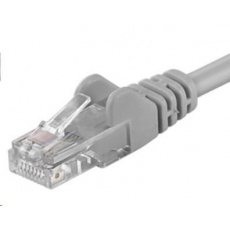 PremiumCord Patch kabel UTP RJ45-RJ45 CAT6 10m šedá PremiumCord Patch kabel UTP RJ45-RJ45 CAT6 10m šedá