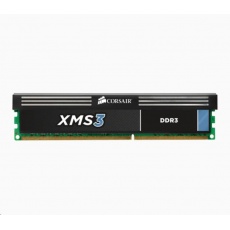 CORSAIR DDR3 8GB (Kit 1x8GB) XMS3 DIMM 1333MHz CL9, černá CORSAIR DDR3 8GB (Kit 1x8GB) XMS3 DIMM 1333MHz CL9, černá