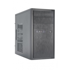 CHIEFTEC skříň Elox Series / Minitower, HT-01B, 350W, Black