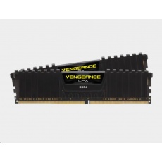 CORSAIR DDR4 16GB (Kit 2x8GB) Vengeance LPX DIMM 2666MHz CL16 černá CORSAIR DDR4 16GB (Kit 2x8GB) Vengeance LPX DIMM 2666MHz CL16 černá