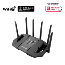ASUS Herní Router ROG Strix GS-BE18000, 3-pásmový WiFi7 Router, 1x WAN, 7x LAN, AiMesh ASUS Herní Router ROG Strix GS-BE18000, 3-pásmový WiFi7 Router, 1x WAN, 7x LAN, AiMesh