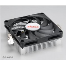 AKASA chladič CPU AK-CC1101EP02 pro AMD socket 754, 979, AMx, 80mm PWM ventilátor, pro mini ITX skříně