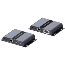 PremiumCord VGA extender na 120m přes LAN, over IP, HDBitT PremiumCord VGA extender na 120m přes LAN, over IP, HDBitT