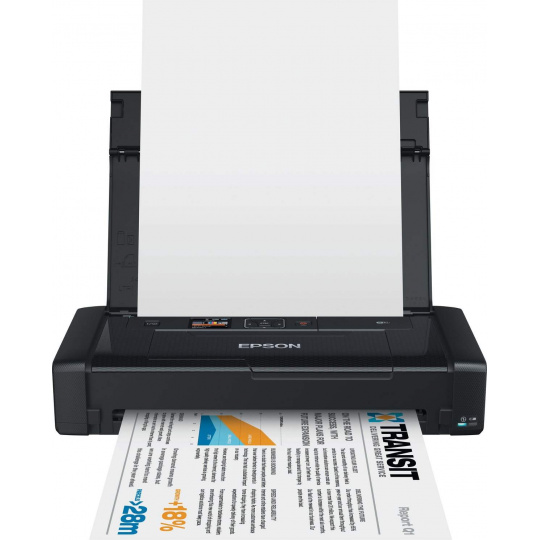 EPSON přenosná tiskárna ink WorkForce WF-100W MFZ, A4, 14ppm, USB, WiFi, BT, vestavěný akumulátor