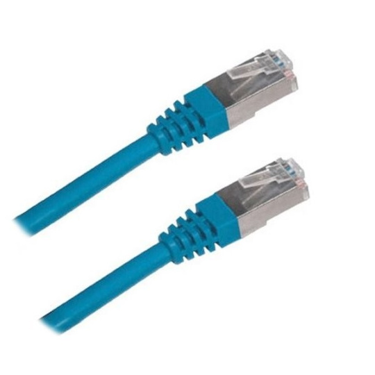 XtendLan patch kabel Cat6, FTP - 0,5m, modrý (prodej po 10 ks)