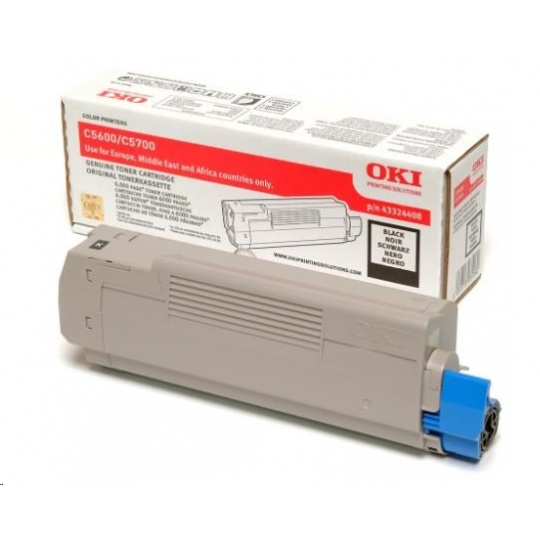 Oki Toner Černý do C5600/C5700 (6 000 stránek)