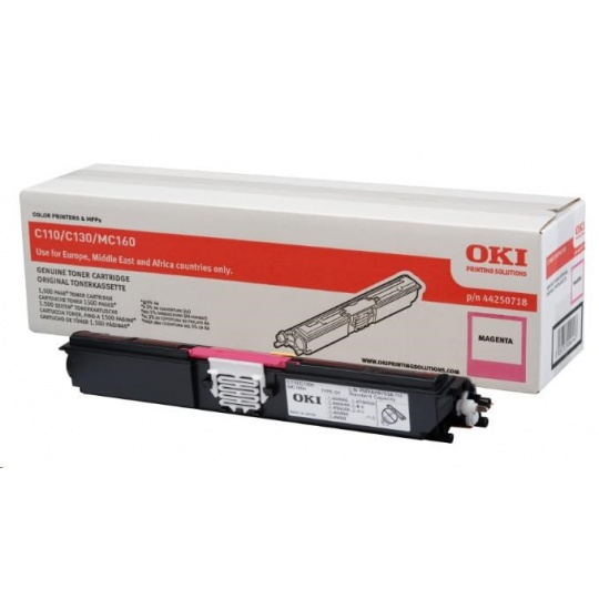 Toner Oki Magenta do C110/C130 (1.5k)