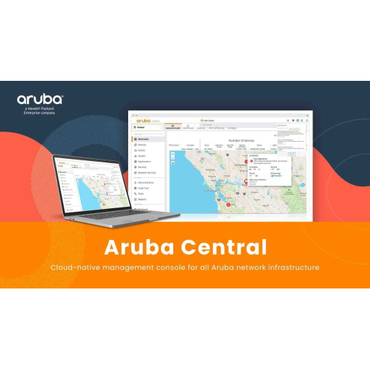 Aruba Central AP Advanced 1yr Subscription E-STU