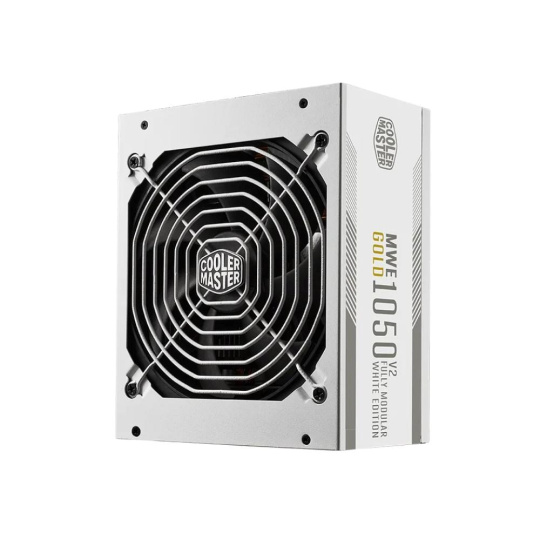 Cooler Master zdroj 1050W MWE Gold, 140mm, Plně modulární, 80+ Gold, ATX 3.1, bílá Cooler Master zdroj 1050W MWE Gold, 140mm, Plně modulární, 80+ Gold, ATX 3.1, bílá