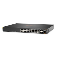 HPE Aruba Networking CX 6300F 24-port 1GbE Class 4 PoE and 4-port SFP56 Switch JL666AR RENEW HPE Aruba Networking CX 6300F 24-port 1GbE Class 4 PoE and 4-port SFP56 Switch JL666AR RENEW