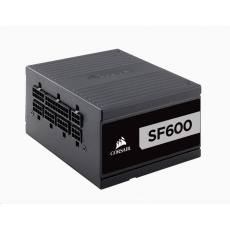 CORSAIR zdroj, SF600-80 PLUS® Platinum Certified High Performance PSU (SFX, 600W, Modular) CORSAIR zdroj, SF600-80 PLUS® Platinum Certified High Performance PSU (SFX, 600W, Modular)