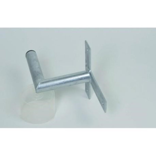 Držák antény na zeď, tvar T, žárový zinek, délka 20cm