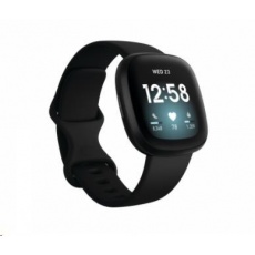 Fitbit Versa 3 - Black/Black Aluminum Fitbit Versa 3 - Black/Black Aluminum