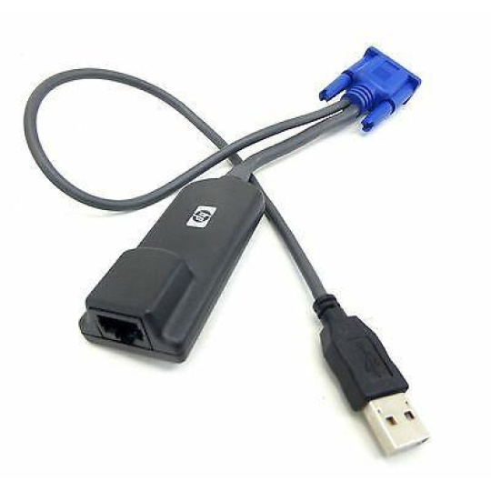 HP KVM Console USB Virtual Media CAC Interface Adapter
