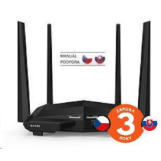 Tenda AC10U Wireless AC1200 Dual Band Router, 1x gigabit WAN, 3x gigabit LAN, 1x USB Tenda AC10U Wireless AC1200 Dual Band Router, 1x gigabit WAN, 3x gigabit LAN, 1x USB