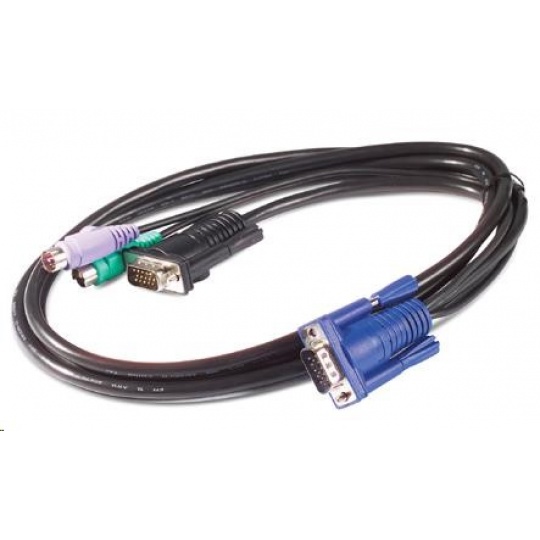 APC KVM PS/2 Cable - 12 ft (3.6 m)
