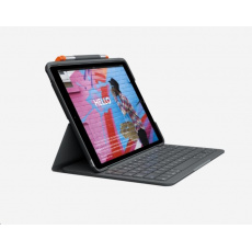 Logitech Pouzdro s klávesnicí Slim Folio for iPad (7th generation), UK, Graphite Logitech Pouzdro s klávesnicí Slim Folio for iPad (7th generation), UK, Graphite