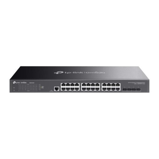 TP-Link OMADA switch SG3428X (24xGbE,4xSFP+, 2xConsole, fanless) TP-Link OMADA switch SG3428X (24xGbE,4xSFP+, 2xConsole, fanless)