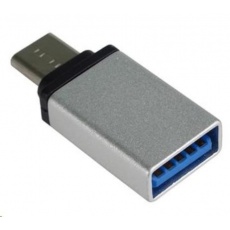 PREMIUMCORD Adaptér USB 3.1 C/male - USB 3.0 A/female, stříbrný, OTG PREMIUMCORD Adaptér USB 3.1 C/male - USB 3.0 A/female, stříbrný, OTG