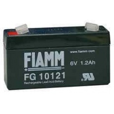 Baterie - Fiamm FG10121 (6V/1,2Ah - Faston 187), životnost 5let