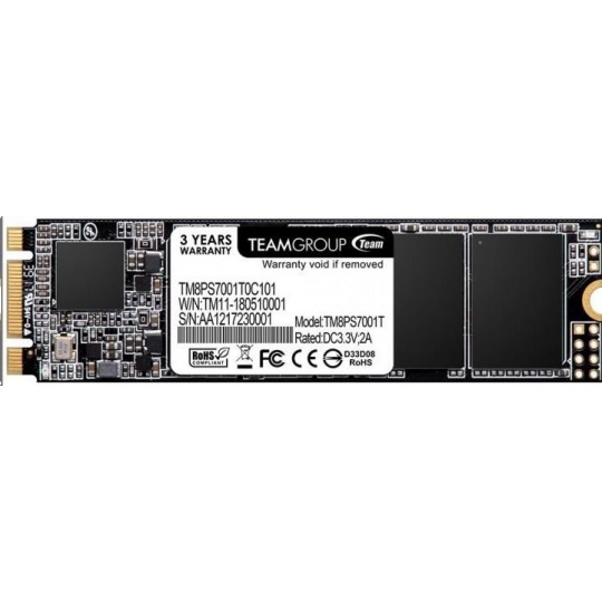 TEAM SSD M.2 256GB, MS30 M.2. SATA (550/470 MB/s)