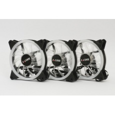 1stCOOL Fan KIT REGULAR EVO, RGB 3x Dual Ring 12cm ventilátor 4pin/12V 1stCOOL Fan KIT REGULAR EVO, RGB 3x Dual Ring 12cm ventilátor 4pin/12V