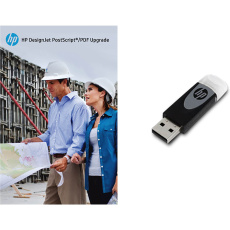 HP PostScript upgrade for customers For T790, T1300, T2300 eMFP only thru USB. Not backwards HP PostScript upgrade for customers For T790, T1300, T2300 eMFP only thru USB. Not backwards