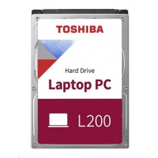 TOSHIBA HDD L200 Mobile (CMR) 500GB, SATA III, 5400 rpm, 8MB cache, 2,5", 9,5mm, BULK