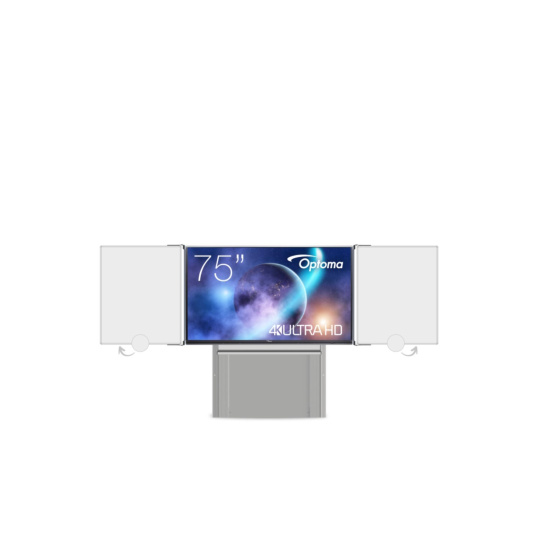 OPTOMA EKOTAB Zvedací stojan s křídly BBxBB pro LCD 75" Optoma 5752RK