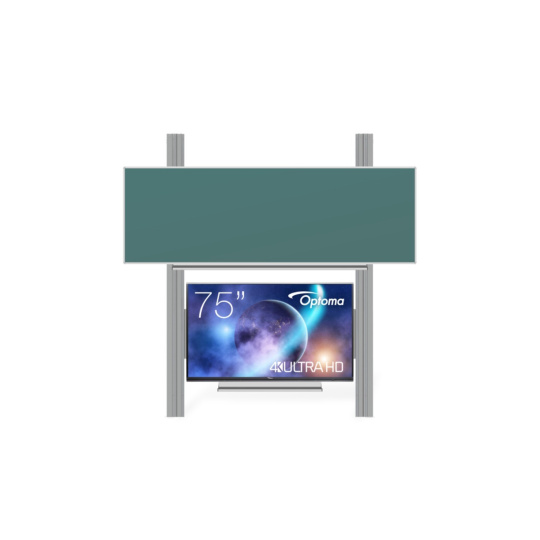 OPTOMA EKOTAB Pylon 290 s přední tabulí ŠKOL K 300x100 pro LCD 75" Optoma 5752RK