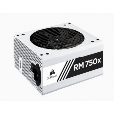 CORSAIR zdroj, RM750x 80+ Gold, 135mm ventilátor (ATX, 750W), modulární PSU, bílá CORSAIR zdroj, RM750x 80+ Gold, 135mm ventilátor (ATX, 750W), modulární PSU, bílá