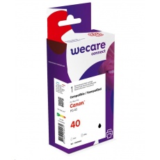 WECARE ARMOR cartridge pro CANON Pixma iP1600/2200, Mp 140/460 (PG-40) černá, 16 ml, 580 str WECARE ARMOR cartridge pro CANON Pixma iP1600/2200, Mp 140/460 (PG-40) černá, 16 ml, 580 str