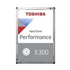 TOSHIBA HDD X300 8TB, SATA III, 7200 rpm, 256MB cache, 3,5", BULK