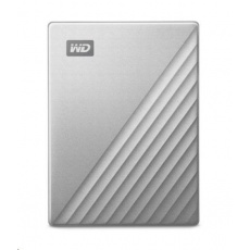 WD My Passport ULTRA 4TB Ext. 2.5" USB3.0 Silver for MAC USB-C