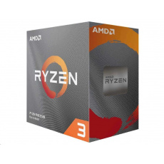 CPU AMD RYZEN 3 4100, 4-core, 3.8GHz, 6MB cache, 65W, socket AM4, BOX