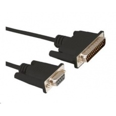 Kabel seriový (RS232) k pokladním tiskárnám FD9-MD25, 1,5m Kabel seriový (RS232) k pokladním tiskárnám FD9-MD25, 1,5m