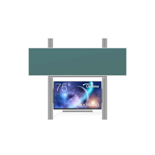 OPTOMA EKOTAB Pylon 290 s přední tabulí ŠKOL K 350x100 pro LCD 75" Optoma 5752RK