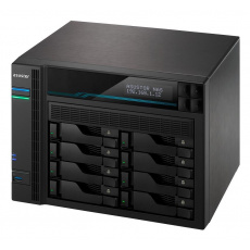 Asustor AS6508T 8-bay NAS Lockerstor 8, 8GB DDR4, 2xM.2, 2x10GE, 2x2.5GE, 2xUSB3.2, Atom C3538 4core 2.1GHz