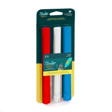 3Doodler náplň ECO-PCL pro 3D pero Start+ 75ks - červená, modrá, bílá 3Doodler náplň ECO-PCL pro 3D pero Start+ 75ks - červená, modrá, bílá
