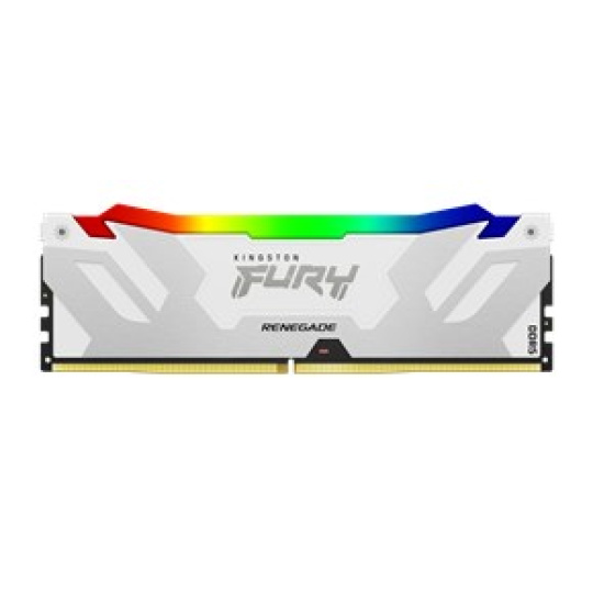 KINGSTON DIMM DDR5 16GB 6800MT/s CL36 FURY Renegade Bílá RGB XMP