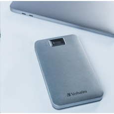 VERBATIM externí HDD 2.5" 1TB, Executive Fingerprint Secure, USB 3.2 Gen 1 / USB-C, šedá