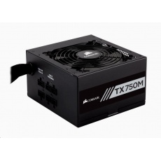 CORSAIR zdroj, TX750M-80 Plus® Gold Certified PSU (ATX, 750W, Semi-modular) CORSAIR zdroj, TX750M-80 Plus® Gold Certified PSU (ATX, 750W, Semi-modular)