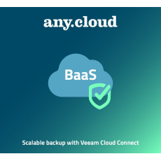 Anycloud BaaS | BaaS for Veeam Cloud Connect Backup License (1VM/1M)