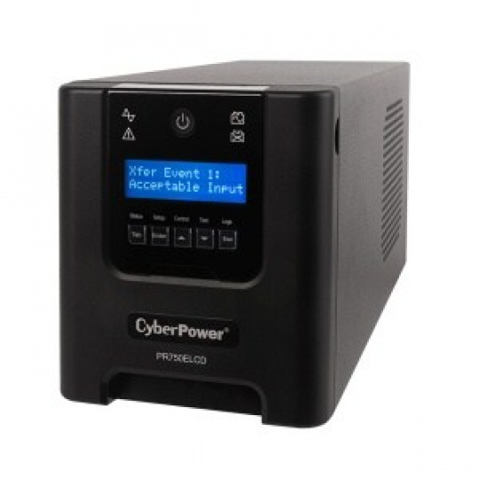 BAZAR - CyberPower Professional Tower LCD UPS 750VA/675W - Předváděcí BAZAR - CyberPower Professional Tower LCD UPS 750VA/675W - Předváděcí