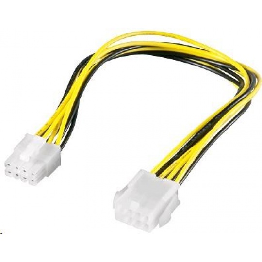 PREMIUMCORD Kabel napájecí interní 8pin, prodloužení 28cm