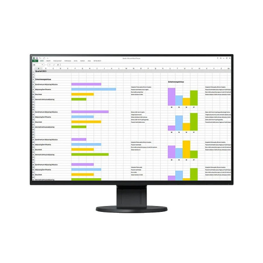 EIZO MT 24" EV2456-BK FlexScan, IPS, 1920x1200, 350nit, 1000:1, 5ms, DisplayPort, HDMI, DVI-D, D-sub, USB, Repro, Černý