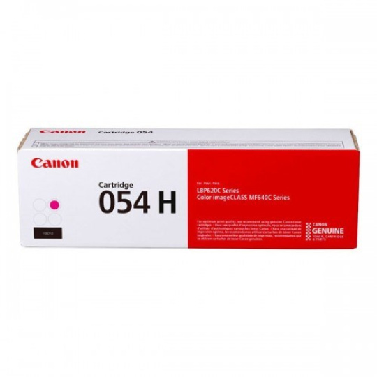 Canon TONER CRG-054H purpurový pro LBP621Cw, LBP623Cdw, MF641Cw, MF643Cdw (2 300 str.)