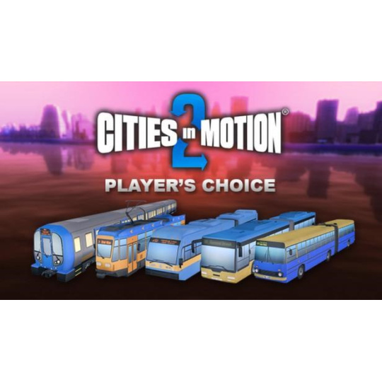 Cities in Motion 2: Players Choice Vehicle Pack (PC) klíč Steam Cities in Motion 2: Players Choice Vehicle Pack (PC) klíč Steam