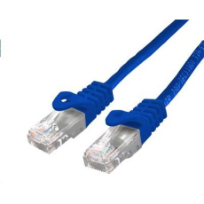 C-TECH kabel patchcord Cat6, UTP, modrý, 5m